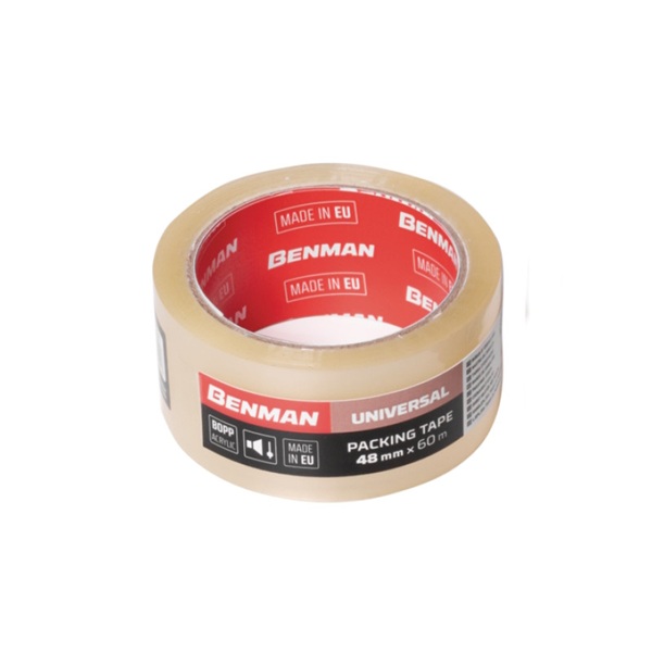 Ταινία Συσκευασίας Διάφανη Benman 48mm x 60m 15041