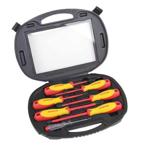 Σετ 7 Κατσαβίδια Ηλεκτρολόγου Benman 70744